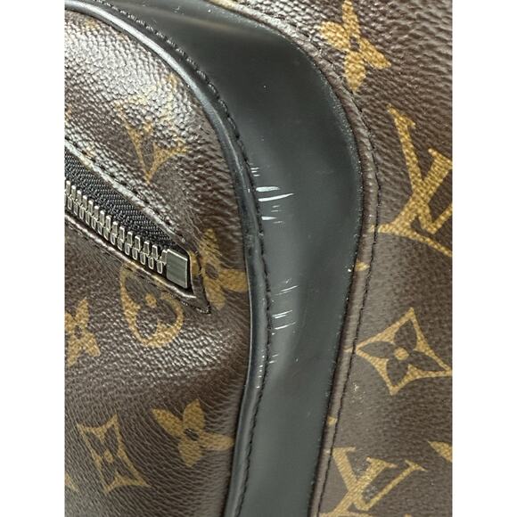 LOUIS VUITTON Louis Vuitton Monogram Macassar Josh Backpack - Picture 8 of 16